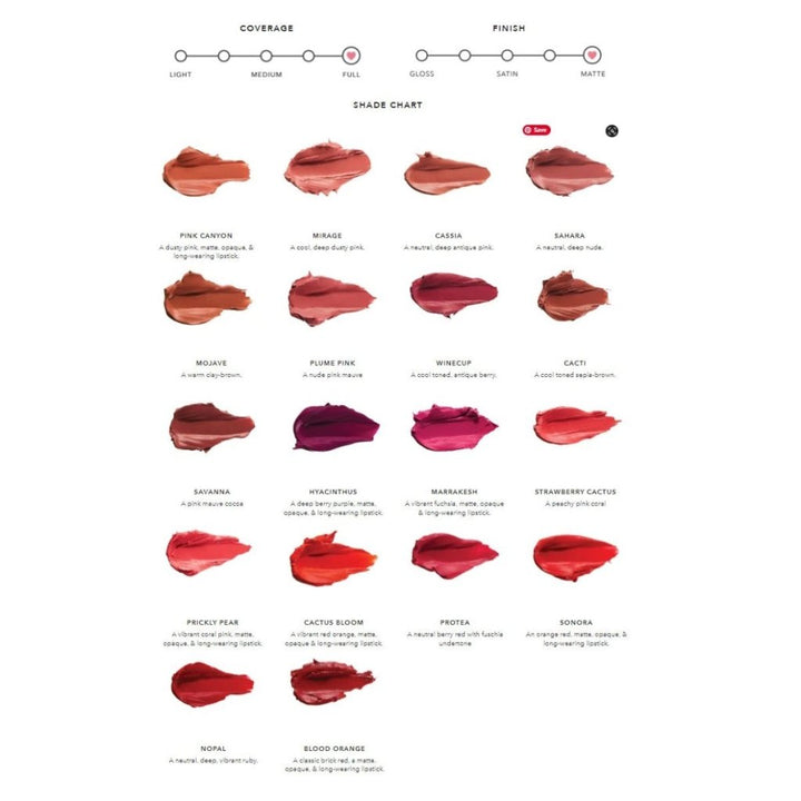 Fruit Pigmented Cocoa Butter Matte Lipstick 5 g - Blanda Beauty