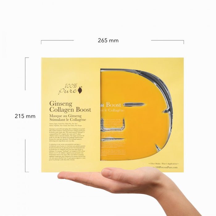 Ginseng Collagen Boost Mask Size