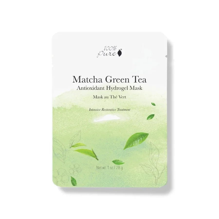 Matcha Green Tea Antioxidant Hydrogel Mask