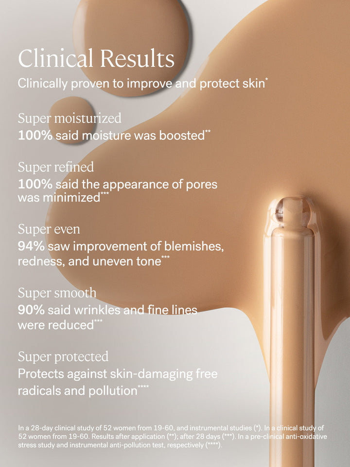 Super Serum Skin Tint LSF 30 Results