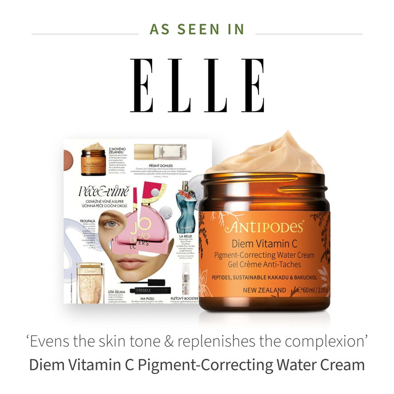Diem Vitamin C Pigment-Correcting Water Cream As seen in Elle