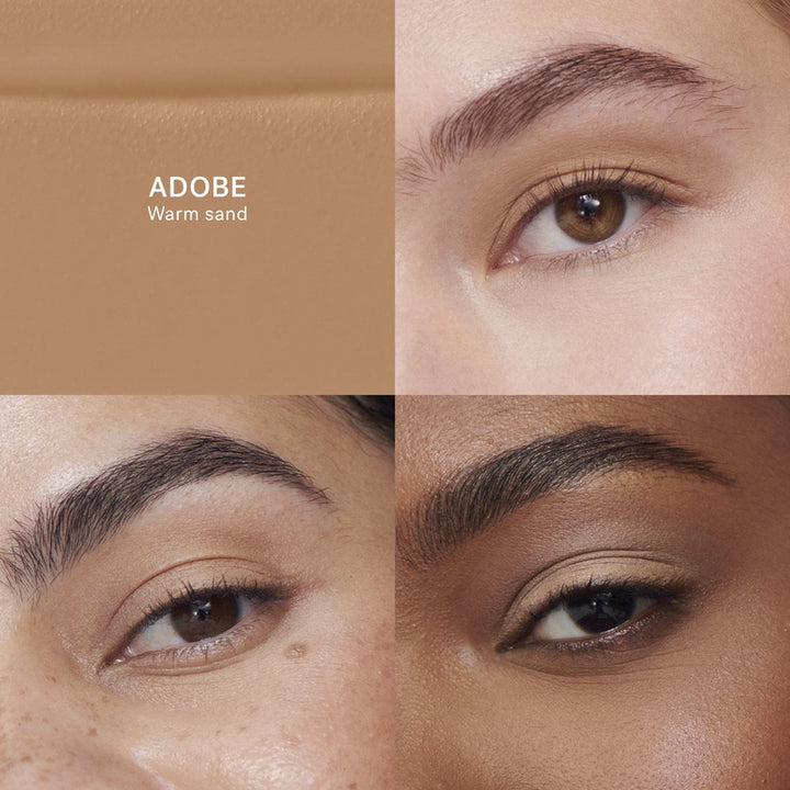 Ilia Liquid Powder Eye Tint - Matte Adobe Comparison