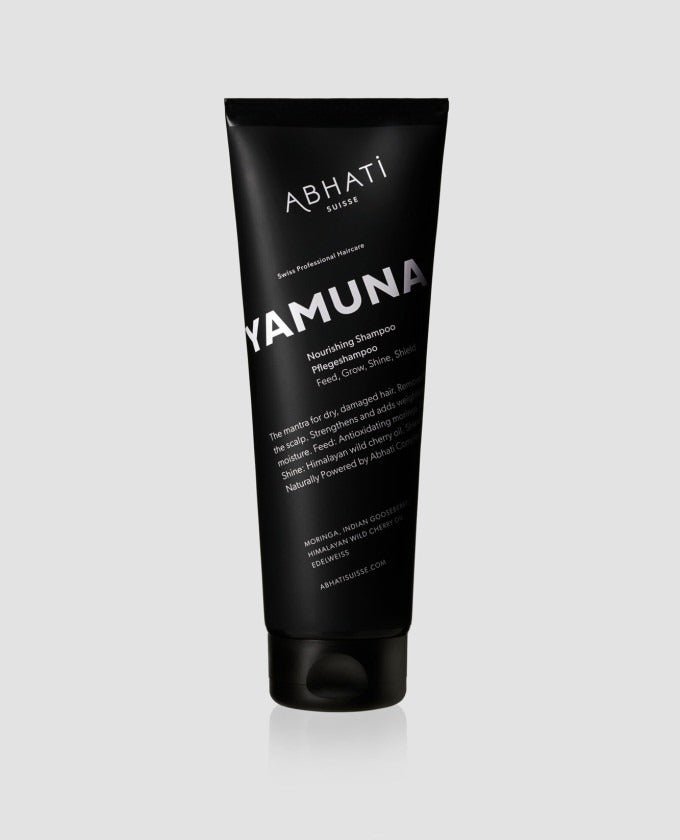 Yamuna Nourishing Shampoo with background