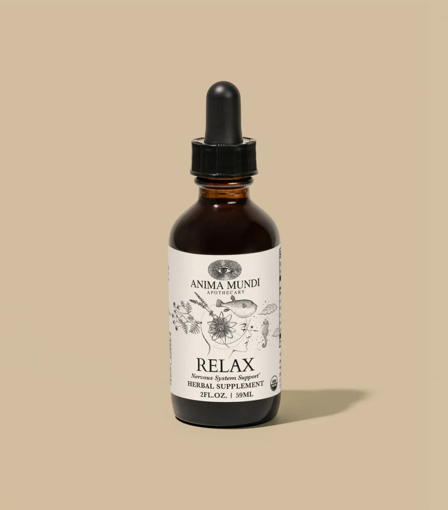 Relax Tonic: Nervous System Support Still Life
