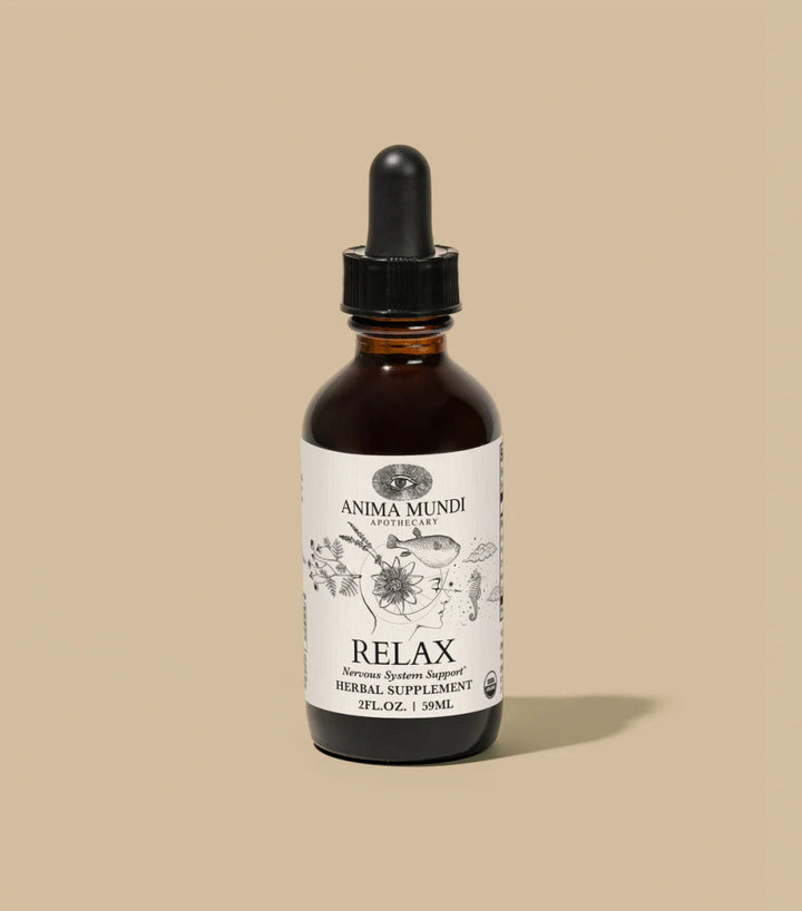 Relax Tonic: Nervous System Support Still Life