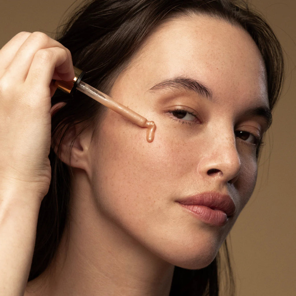 Credo Probiotic Ferment Revitalise Serum on Skin