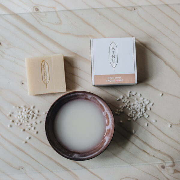 Binu Rice Wine Facial Soap 100 g