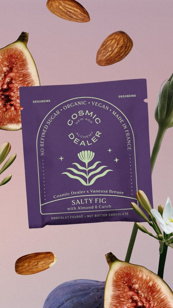 Box of 4 Chakra Chocolates - Salty Fig Mood