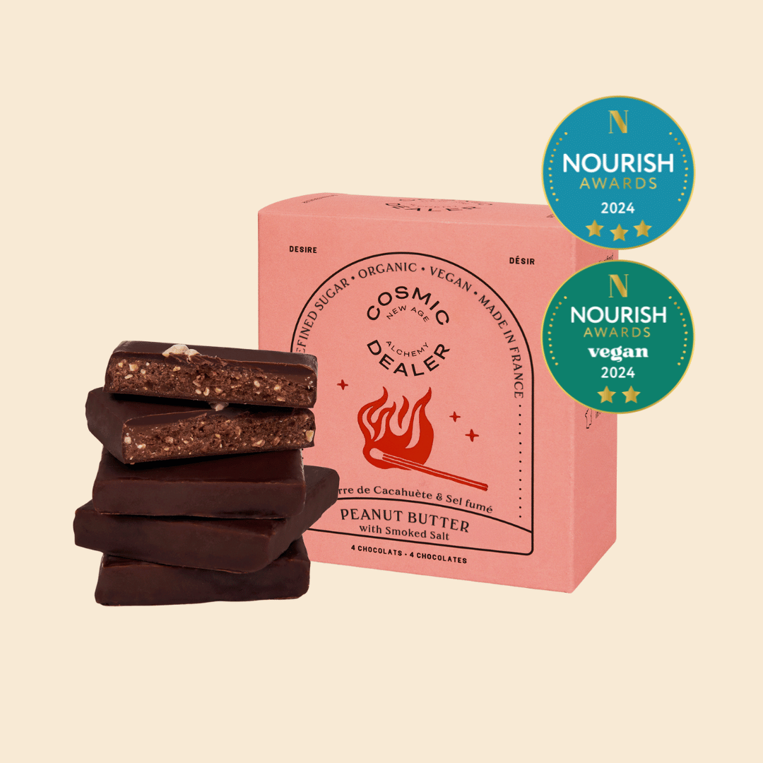 Box of 4 Chakra Chocolates - Peanut Butter and Salt