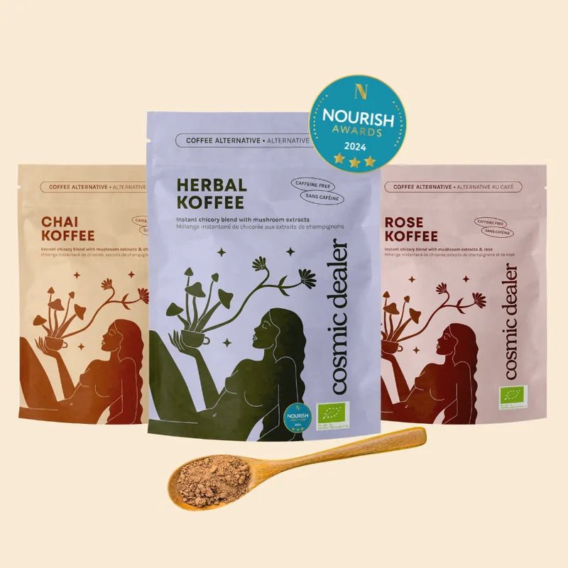 Chai Koffee, Herbal Koffee and Rose Koffee