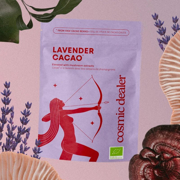 Cosmic Dealer Drinking Chocolate Blends - Lavender Cacao Mood