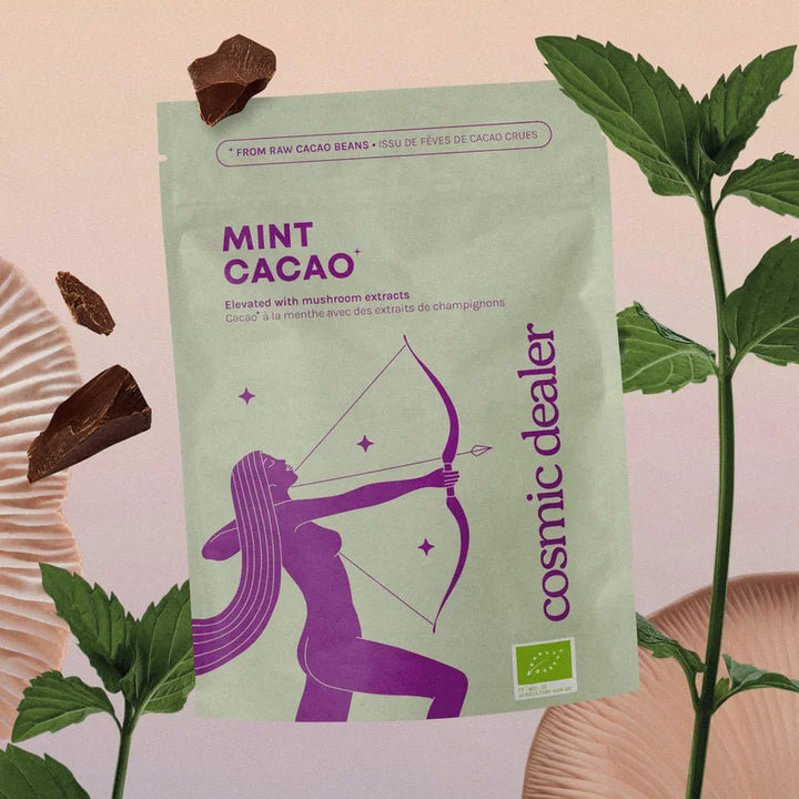 Cosmic Dealer Drinking Chocolate Blends - Mint Cacao Mood