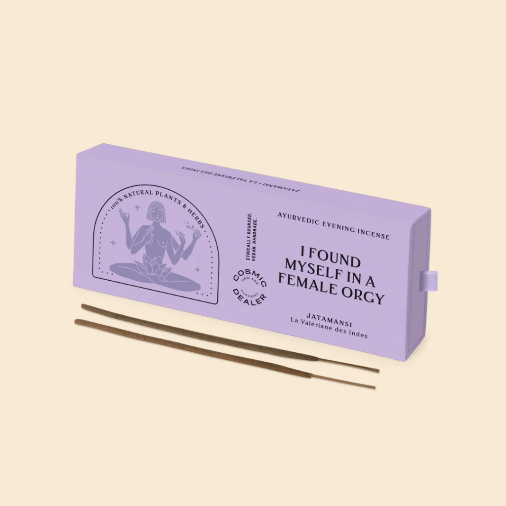 Evening Incense Jatamansi with backround