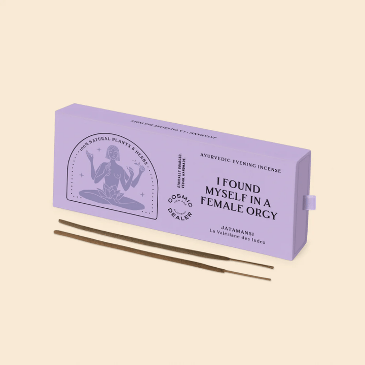 Evening Incense Jatamansi with backround