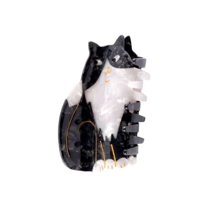 Coucou Suzette Black & White Cat Hair Claw - Titelbild