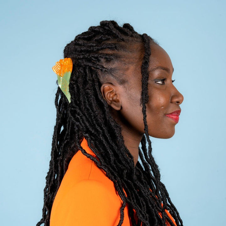 Coucou Suzette Calendula Hair Claw - Model Details