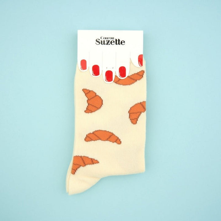 Coucou Suzette Croissant Socks - Verpackung