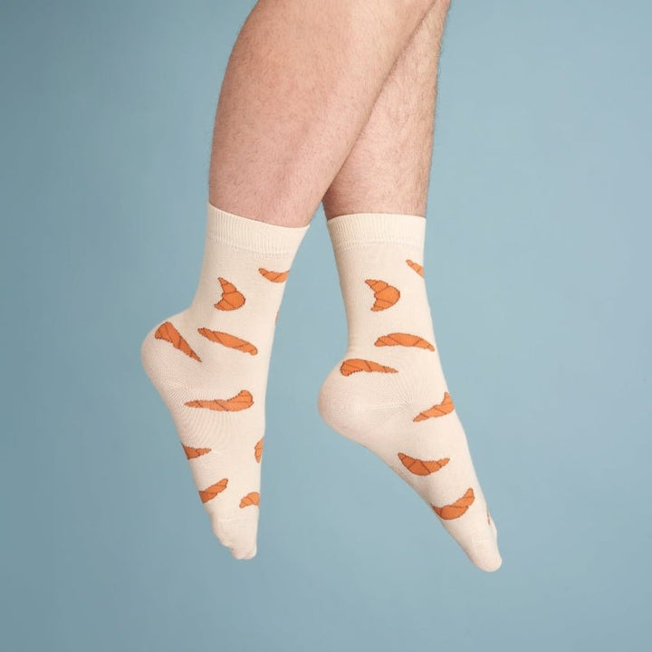 Coucou Suzette Croissant Socks - Model