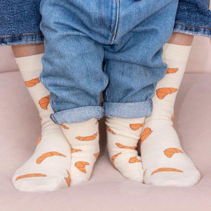 Coucou Suzette Croissant Socks - Erwachsene und Kinder
