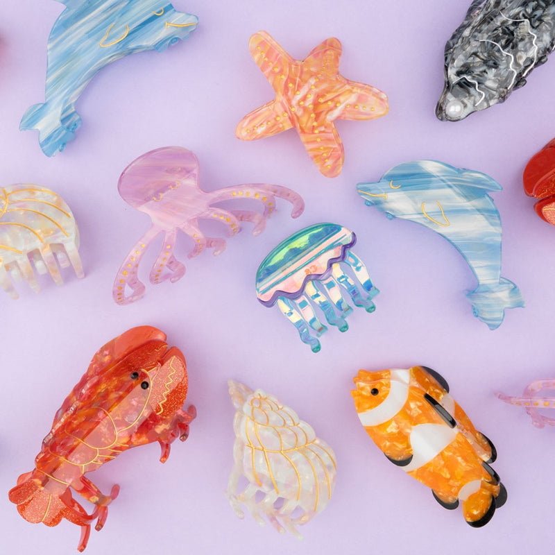 Dolphin Hair Claw Mood