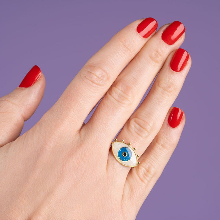 Coucou Suzette Eye Mood Ring - Handmodel Details