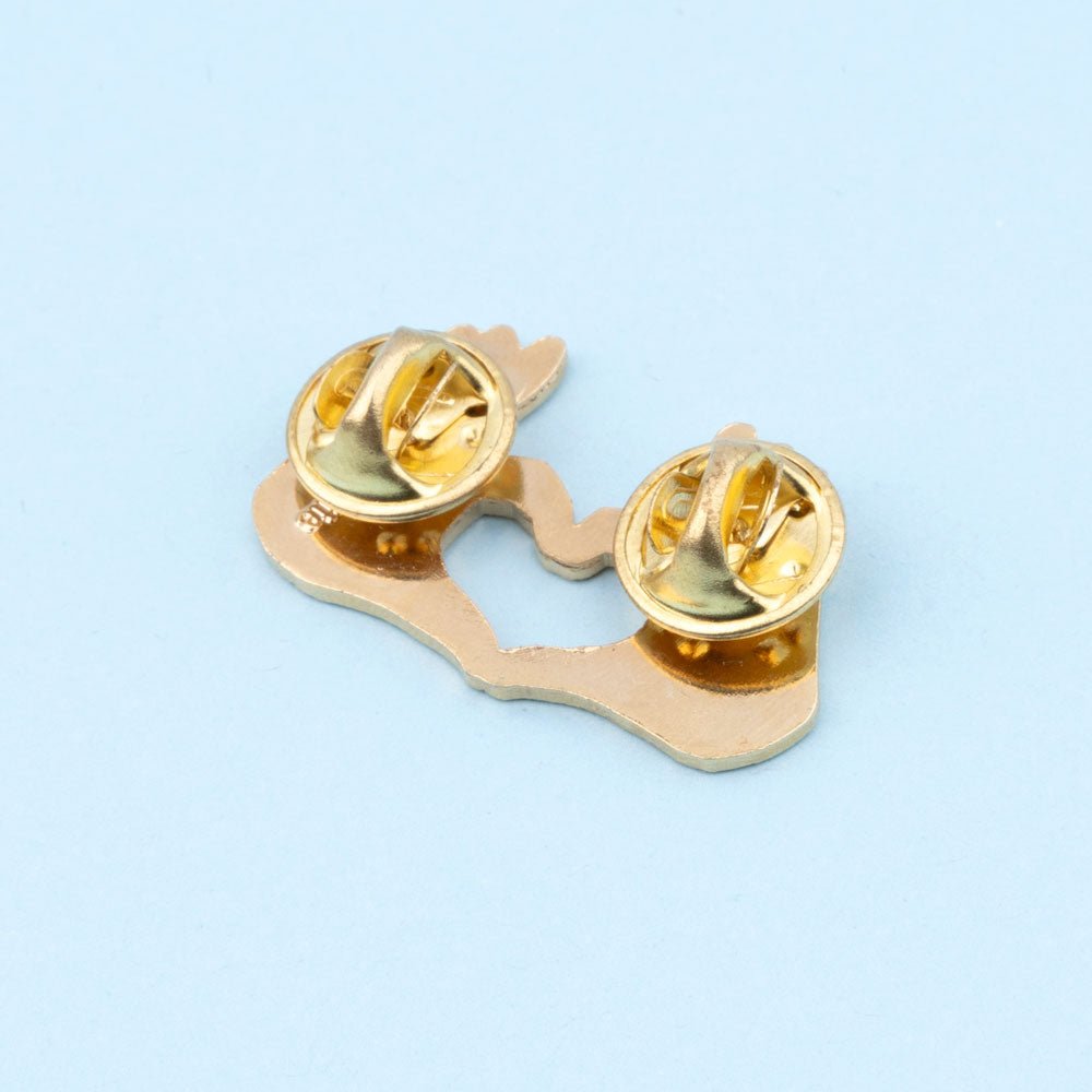 Coucou Suzette Love Pin White - Rückseite