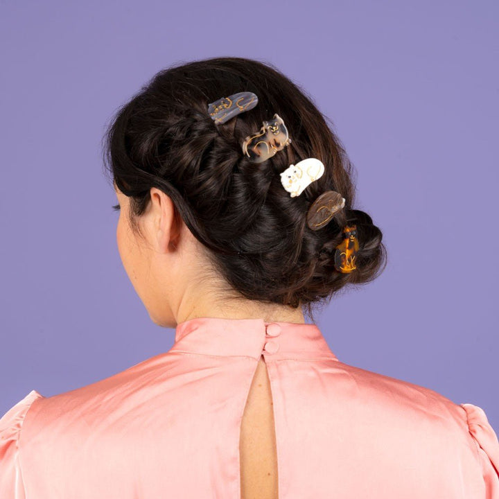 Coucou Suzette Persian Cat Hair Clip - Model Katzen Kollektion