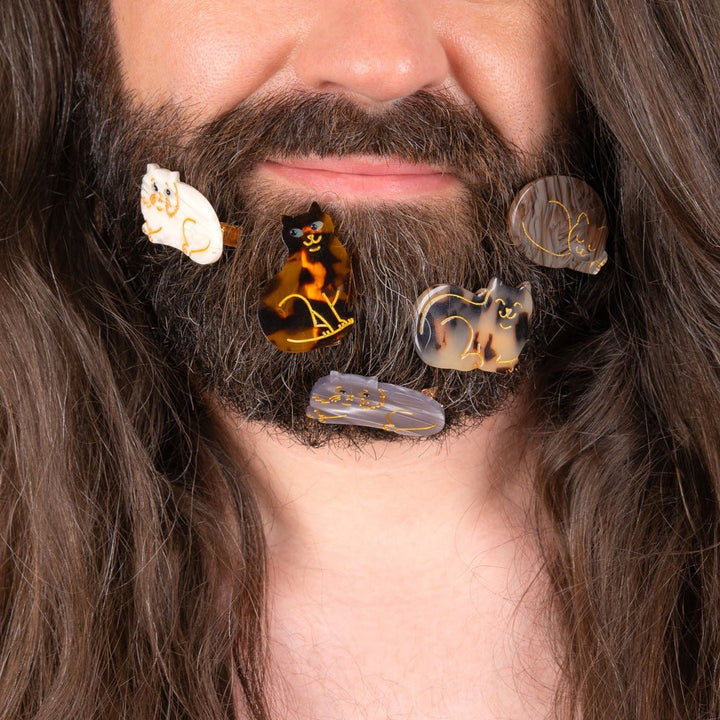 Coucou Suzette Persian Cat Hair Clip - Model Bart Katzen Kollektion