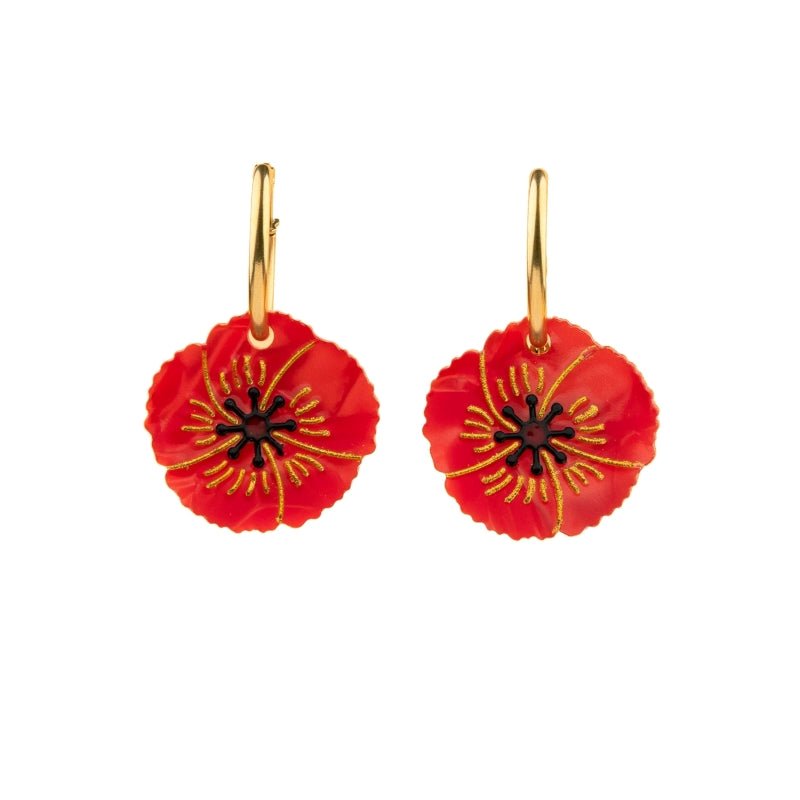 Coucou Suzette Poppies Earrings - Freisteller