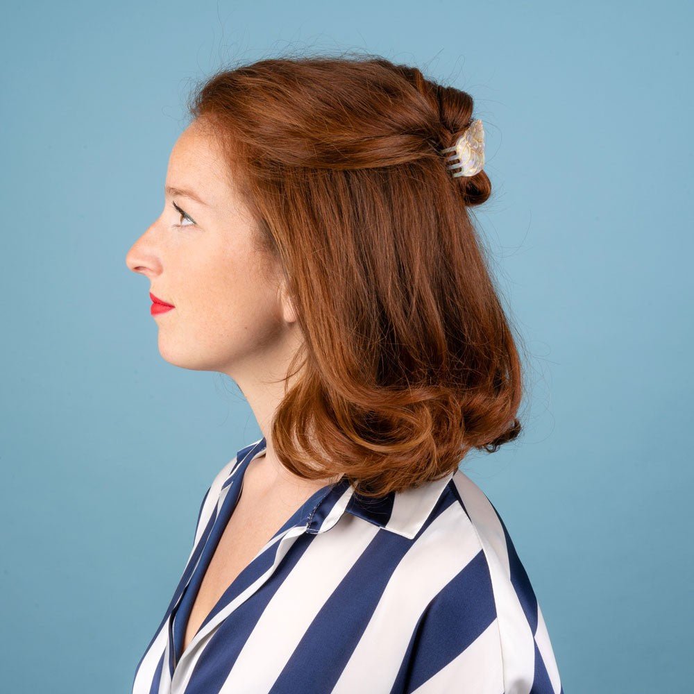 Coucou Suzette Shell Mini Hair Claw - Model 3