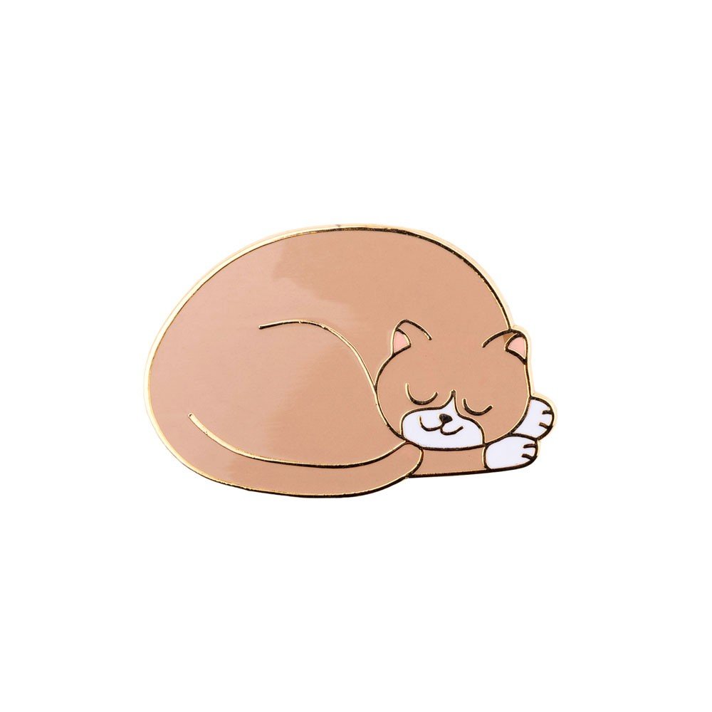 Coucou Suzette Sleeping Cat Pin - Freisteller