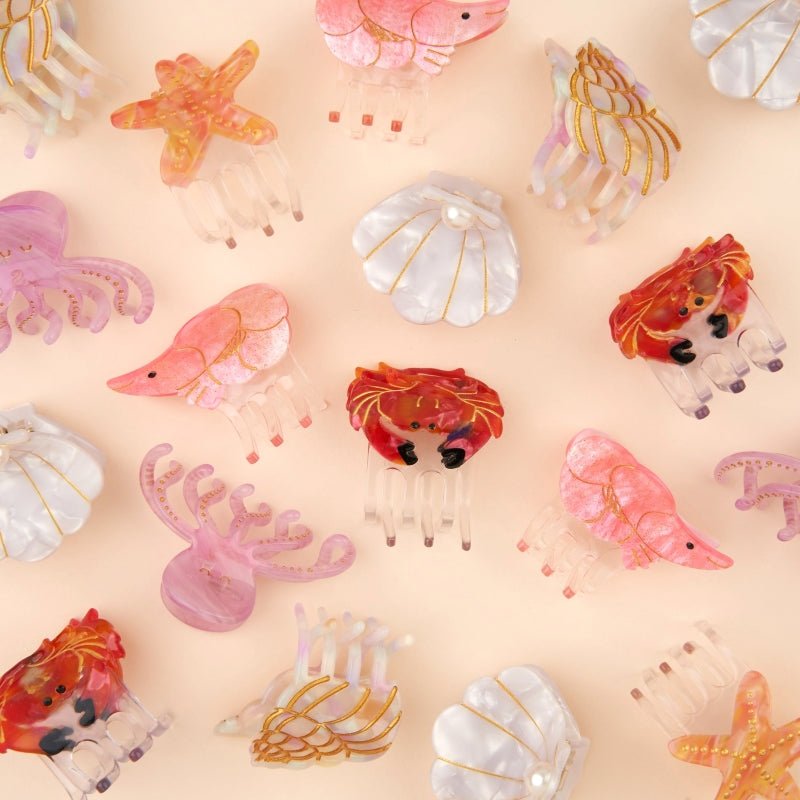 Coucou Suzette Starfish Mini Hair Claw - Meeres Kollektion