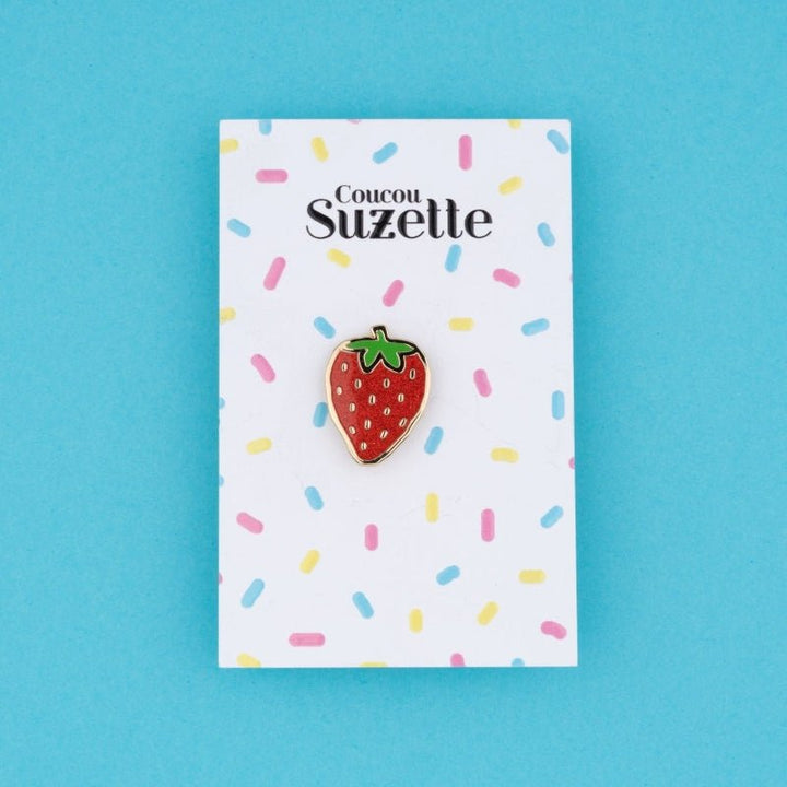 Coucou Suzette Strawberry Pin - Verpackung