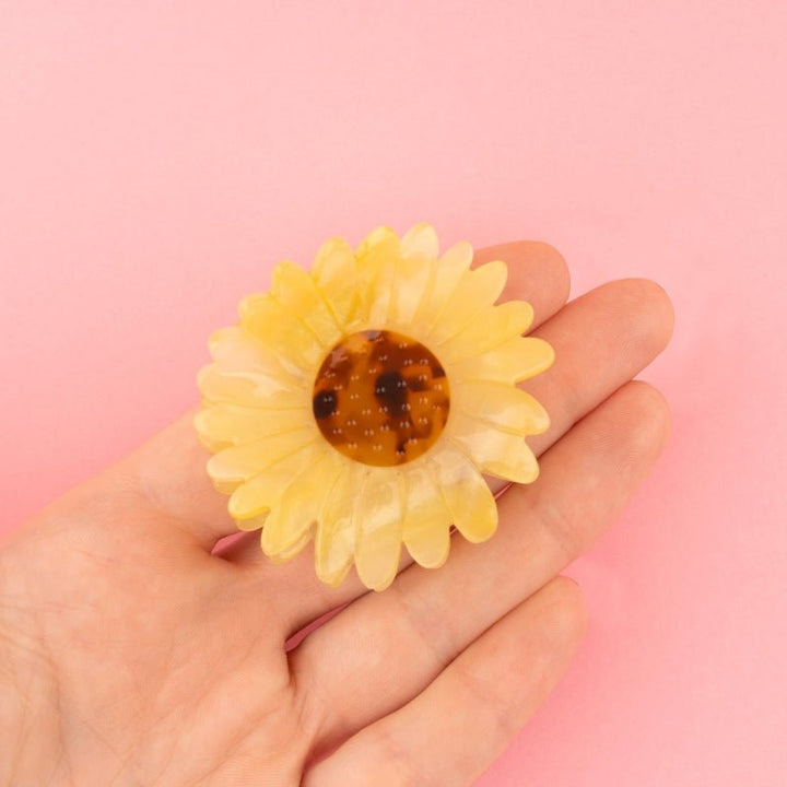 Coucou Suzette Sunflower Hair Claw - Details