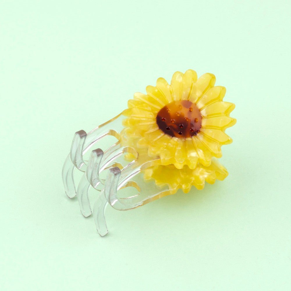 Coucou Suzette Sunflower Mini Hair Claw - Details Klammer