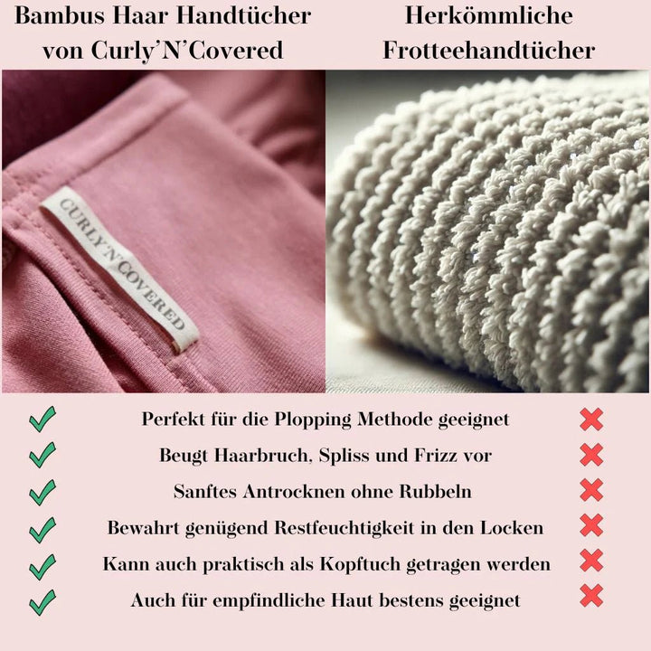 Bambus Haar Handtuch - Vorteile