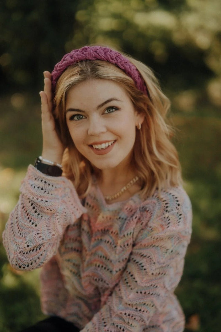 Haarreif Hedda Pink Model 3