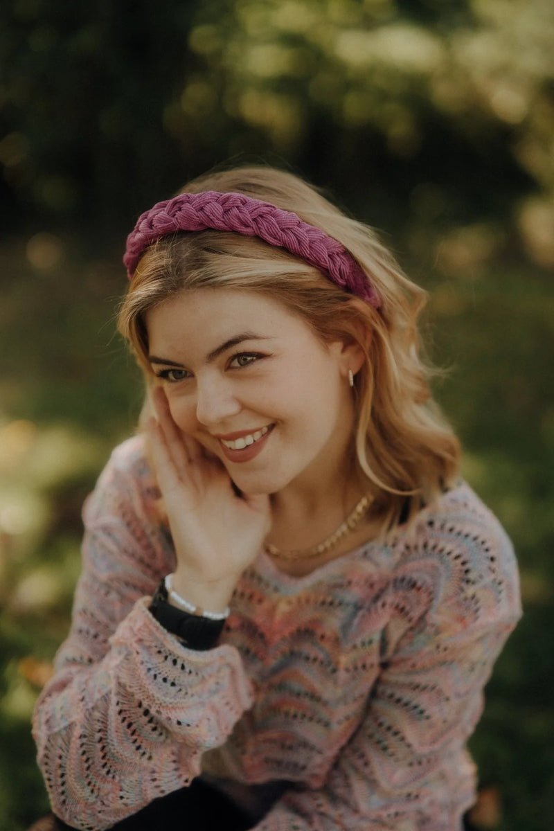 Haarreif Hedda Pink Model 2