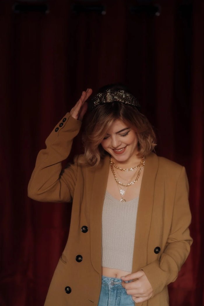 Haarreif Leyla Gold 5