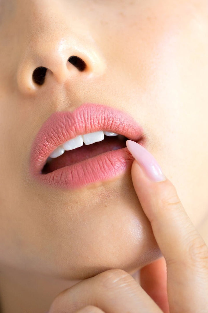 Acai Lip Pencil Kiss on lips