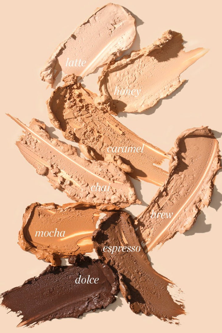 Arnica All-Cover Pot Swatches