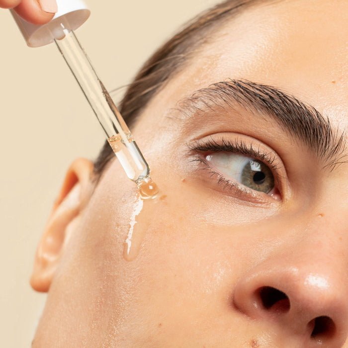 Ere Perez Australian Blue Cypress Face Nectar - nectar on face