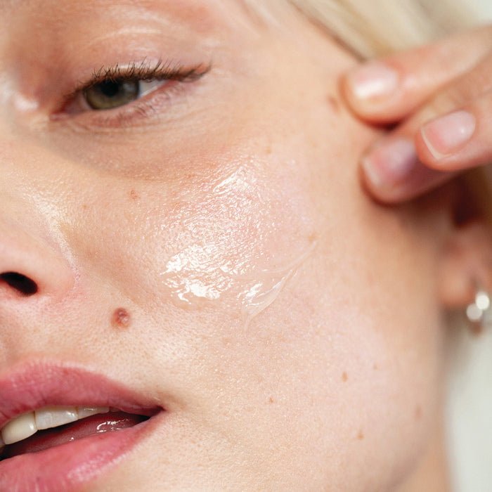 Ere Perez Fig All-Beauty Jelly on face