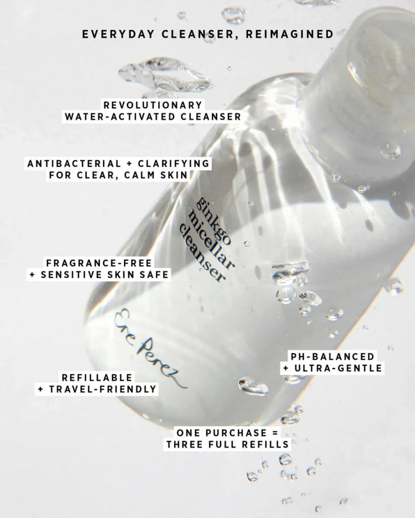 Ginkgo Micellar Cleanser 300 ml - Blanda Beauty