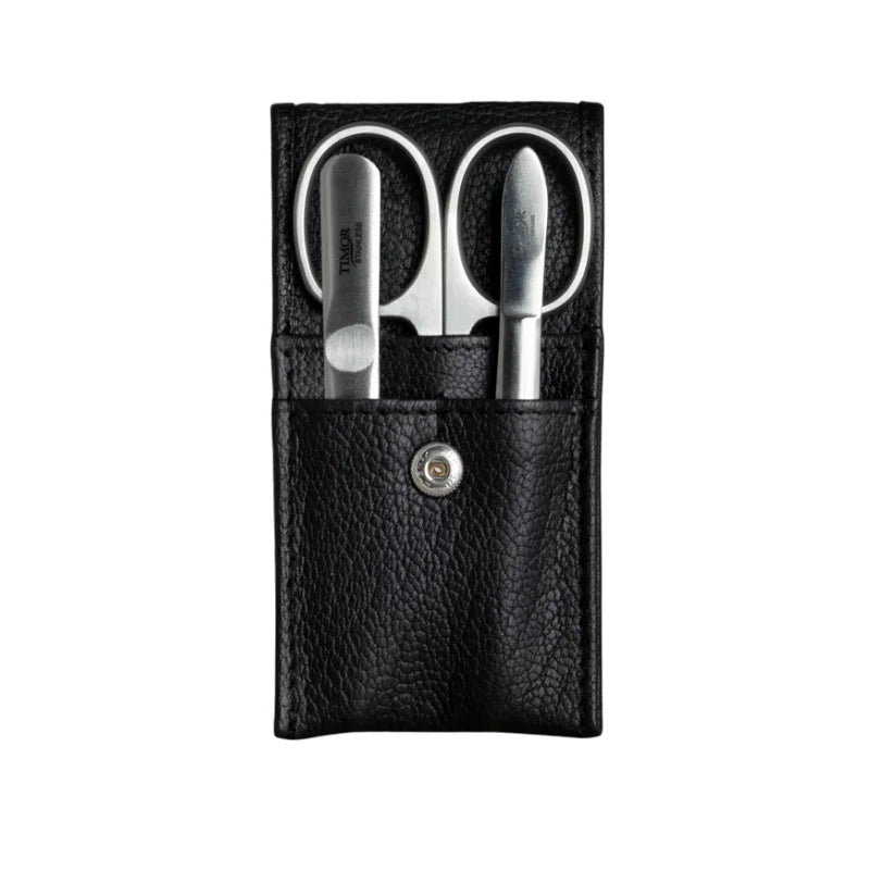 Maniküre Set 3-teilig Schwarz