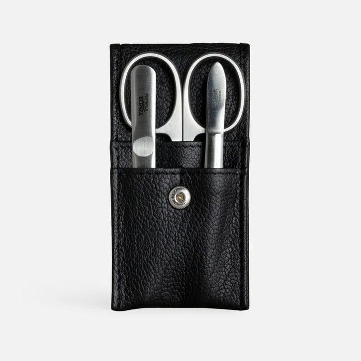 Maniküre Set 3-teilig Schwarz - Vollbild