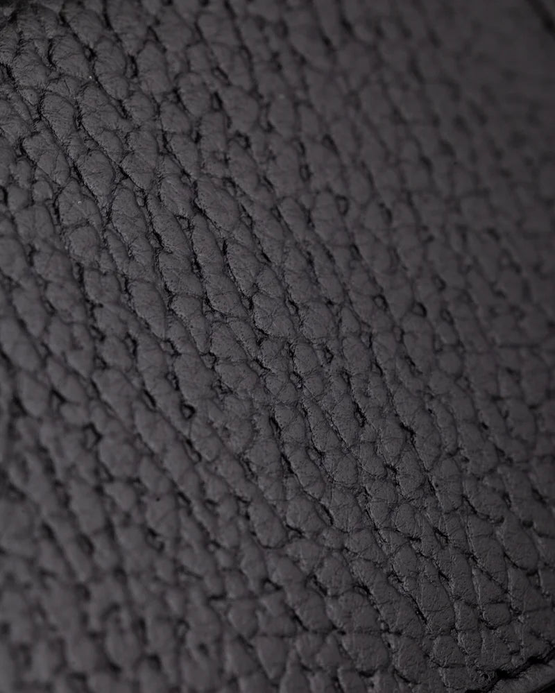 Maniküre Set 5-teilig Schwarz - Leder