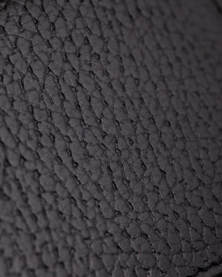 Maniküre Set 5-teilig Schwarz - Leder