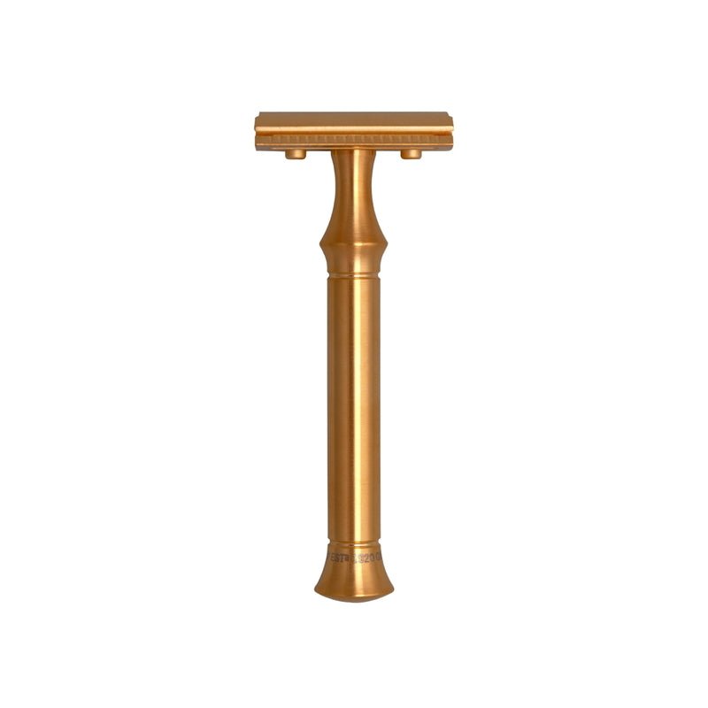 Giesen & Forsthoff Rasierhobel Zoé Classic Edition Gold matt - Titelbild