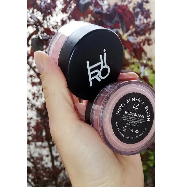 Hiro Mineral Blush Verpackung